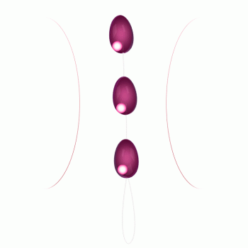 Анальные шарики BAILE - SEXUAL BALLS, BI-014036-3