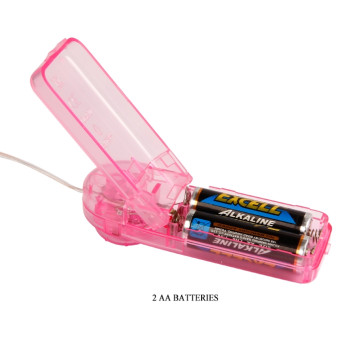 Вакуумна помпа для клітора з вібростимуляцією BAILE - BUTTERFLY CLITORAL PUMP, BI-010125R