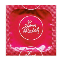 Стимулирующие презервативы с ребристой структурой Love Match - Stimolante, №1