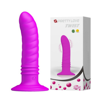 Вібромасажер на присосці серії Pretty Love "TWIST" BI-014200