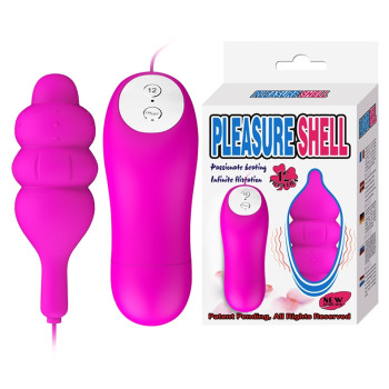 Віброяйце BAILE - PLEASURE SHEL 12 vibration functions, BI-014151