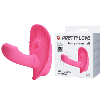 Стимулятор клітора PRETTY LOVE - FANCY CLAMSHELL APP, BI-014369HP