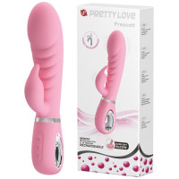 Ребристий вібратор Pretty Love "Prescott" BI-014635-1