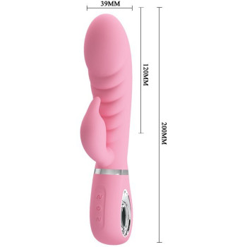 Ребристый вибратор Pretty Love «Prescott» BI-014635-1