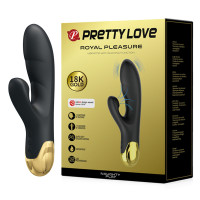 Вібратор з вакуумною стимуляцією клітора Pretty Love-Royal Pleasure Naughty Play, BI-014625