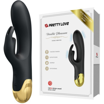 Вібратор з кліторальною стимуляцією Pretty Love "Double Pleasure" BI-014626