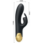 Вібратор з кліторальною стимуляцією Pretty Love "Double Pleasure" BI-014626