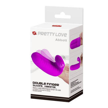 Клиторальный стимулятор на палец Pretty Love «Abbott» BI-014515-1