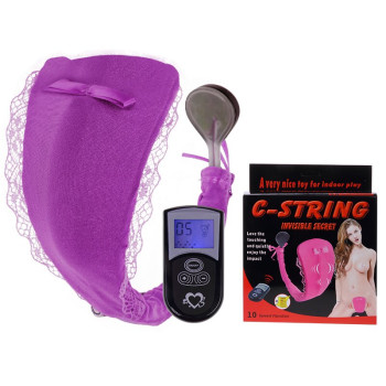 Вібро трусики з пультом д / у "C-String" BI-014072W