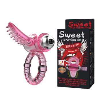 Ерекційне кільце з вібрацією "Sweet Vibration Ring" BI-014081