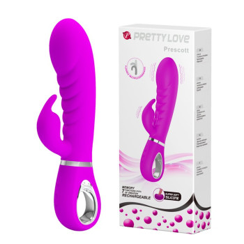 Ребристий вібратор Pretty Love Prescott BI-014635