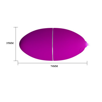 Віброяйце з пультом ДУ Pretty Love-Hypper Egg, BI-014362W-11