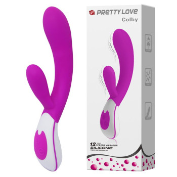 Перезаряджаючий акумуляторний вібратор PRETTY LOVE Colby, BI - 014231-1