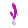Перезаряджаючий акумуляторний вібратор PRETTY LOVE Colby, BI - 014231-1