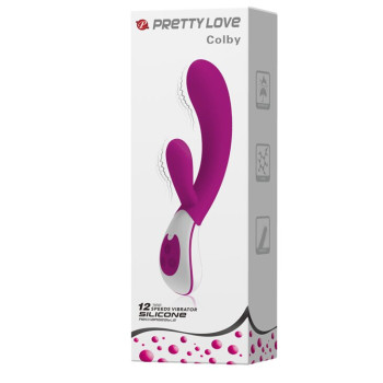 Перезаряджаючий акумуляторний вібратор PRETTY LOVE Colby, BI - 014231-1