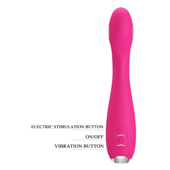 Вібратор Pretty Love-HECTOR G-SPOT VIBRATOR з електростимуляцією, BI - 014765-1