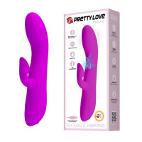 Вибратор с вакуумной стимуляцией клитора Pretty Love - Massage, BI-014395