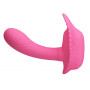 Вибробабочка с стимулятором клитора PRETTY LOVE - Powerful Shell Stimulator , BI-014368-3