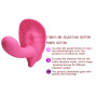 Вибробабочка с стимулятором клитора PRETTY LOVE - Powerful Shell Stimulator , BI-014368-3