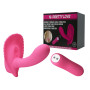 Вібробабочка з стимулятором клітора PRETTY LOVE-Powerful Shell Stimulator, BI-014368W-3