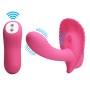 Вібробабочка з стимулятором клітора PRETTY LOVE-Powerful Shell Stimulator, BI-014368W-3