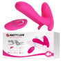 Вибробабочка с стимулятором клитора PRETTY LOVE - Remote Control Massager, BI-014850W-1
