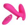 Вибробабочка с стимулятором клитора PRETTY LOVE - Remote Control Massager, BI-014850W-1