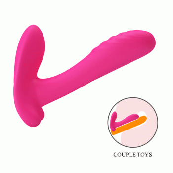Вибробабочка с стимулятором клитора PRETTY LOVE - Remote Control Massager, BI-014850W-1