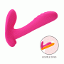 Вибробабочка с стимулятором клитора PRETTY LOVE - Remote Control Massager, BI-014850W-1