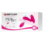 Вибробабочка с стимулятором клитора PRETTY LOVE - Remote Control Massager, BI-014850W-1