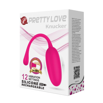 Перезаряжаемое виброяйцо Pretty Love Knucker, BI-014786
