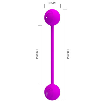 Вагінальні кульки Pretty Love Kegel Ball III, BI - 014796