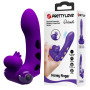 Клиторальный стимулятор на палец Pretty Love - Orlando Finger Violet, BI-014836-1