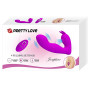 Мультифункціональний вібростимулятор на пульті управління Pretty Love Josephine Violet, BI - 014843W