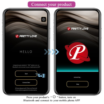 Виброяйцо управляемое смартфоном Pretty Love - Kirk Mobile APP remote control, BI-014654HP