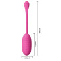 Виброяйцо управляемое смартфоном Pretty Love - Kirk Mobile APP remote control, BI-014654HP