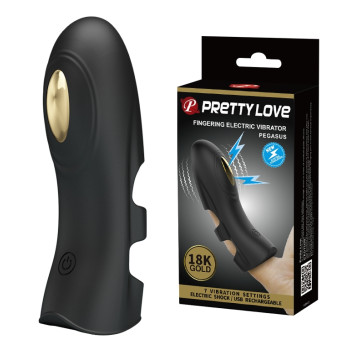 Кліторальний стимулятор на палець Pretty Love - PEGASUS Fingering Electric Vibrator, BI-014784