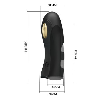 Клиторальный стимулятор на палец Pretty Love - PEGASUS Fingering Electric Vibrator, BI-014784