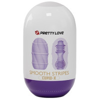 Мастурбатор яйце Pretty Love - Smooth Stripes Cupid-X, BI-014931-3