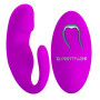 Вібратор для пар Pretty Love – 12 vibration functions, wireless remote control, BI-014482W