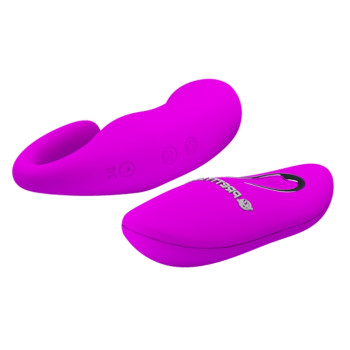 Вібратор для пар Pretty Love – 12 vibration functions, wireless remote control, BI-014482W
