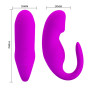 Вібратор для пар Pretty Love – 12 vibration functions, wireless remote control, BI-014482W