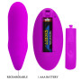 Вібратор для пар Pretty Love – 12 vibration functions, wireless remote control, BI-014482W