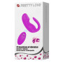 Вібратор для пар Pretty Love – 12 vibration functions, wireless remote control, BI-014482W