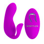 Вібратор для пар Pretty Love – 12 vibration functions, wireless remote control, BI-014484W