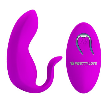 Вібратор для пар Pretty Love – 12 vibration functions, wireless remote control, BI-014484W