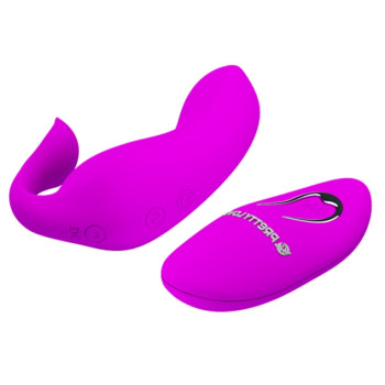 Вібратор для пар Pretty Love – 12 vibration functions, wireless remote control, BI-014484W