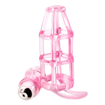 Ажурна насадка з вібрацією BAILE-SWEET CAGE, 10 vibration functions, BI-014076