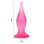 Анальна пробка на присоску "Butt plug" BI-017006 Purple