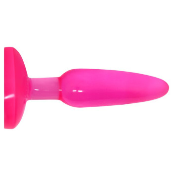 Анальная пробка на присоске "Butt plug" BI-017001 Pink